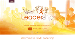 Desktop Screenshot of nextleadership.org